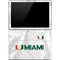 University of Miami White Jersey Surface Pro 4 Skin